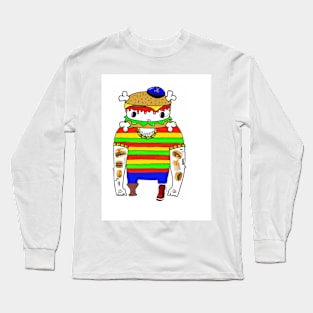 Spam Spam Hamburger Man Long Sleeve T-Shirt